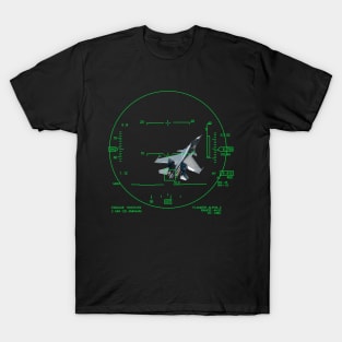 F-15 Strike Eagle locking on Sukhoi 30 MKI T-Shirt